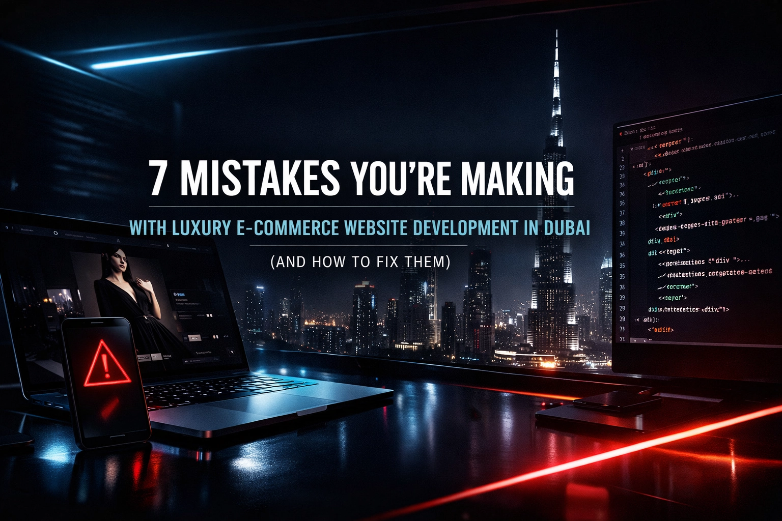 7 Mistakes You’re Making with Luxury E-commerce Website Development in Dubai (and How to Fix Them)