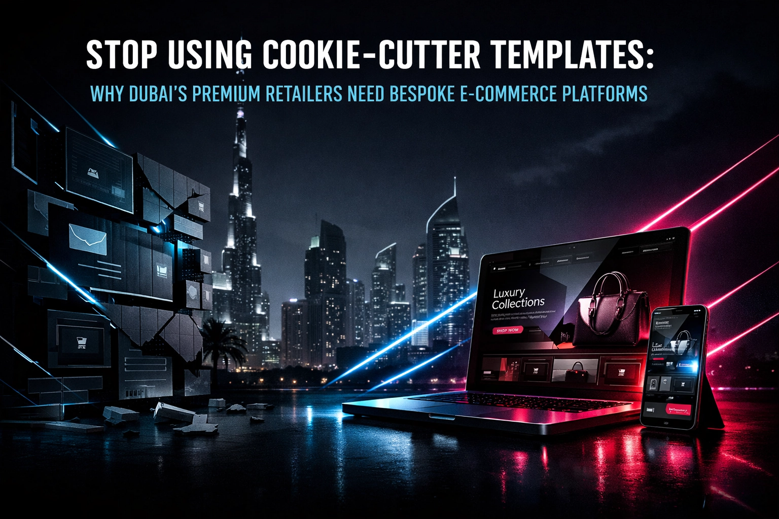 Stop Using Cookie-Cutter Templates: Why Dubai’s Premium Retailers Need Bespoke E-commerce Platforms
