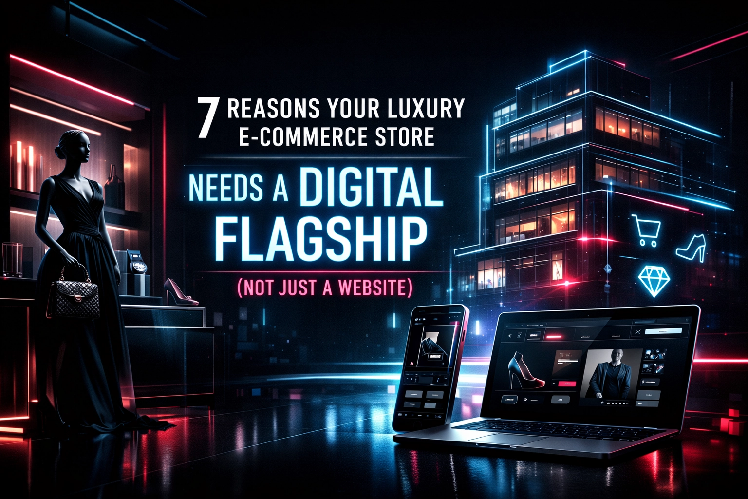 7 Reasons Your Luxury E-commerce Store Needs a Digital Flagship (Not Just a Website)