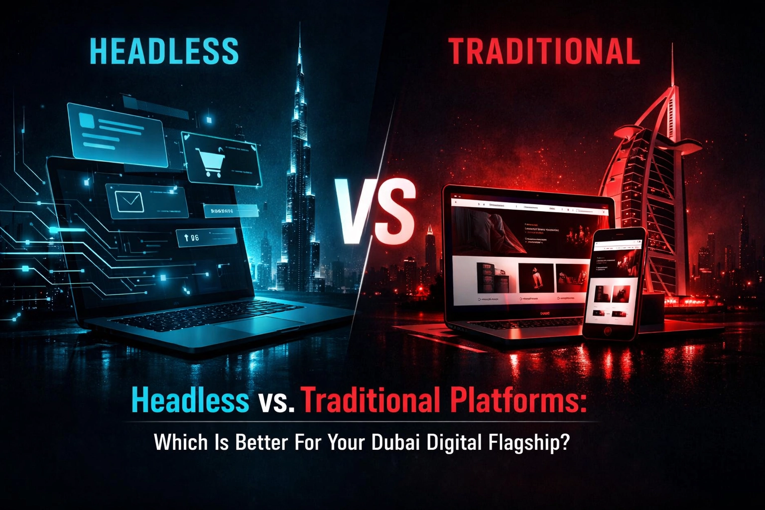 Headless vs. Traditional Platforms: Which Is Better For Your Dubai Digital Flagship?