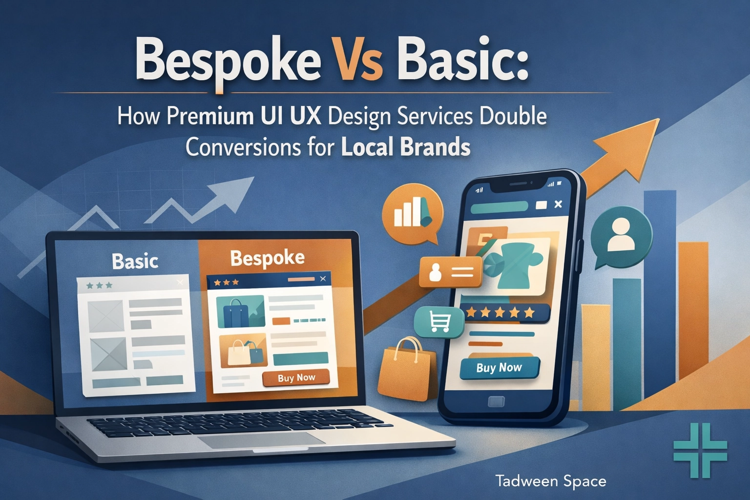 Bespoke Vs Basic: How Premium UI UX Design Services Double Conversions for Local Brands