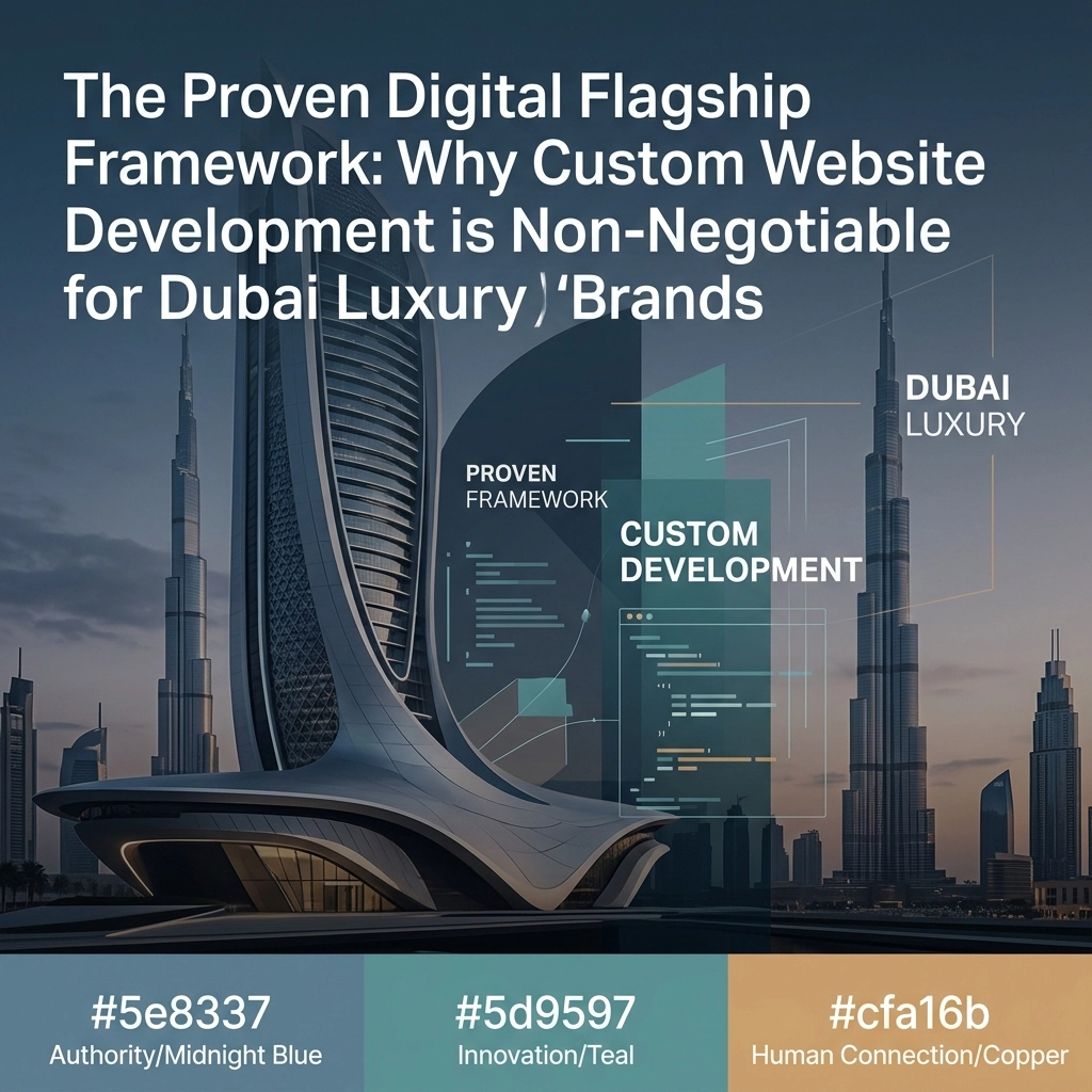 The Proven Digital Flagship Framework: Why Custom Website Development is Non-Negotiable for Dubai Luxury Brands