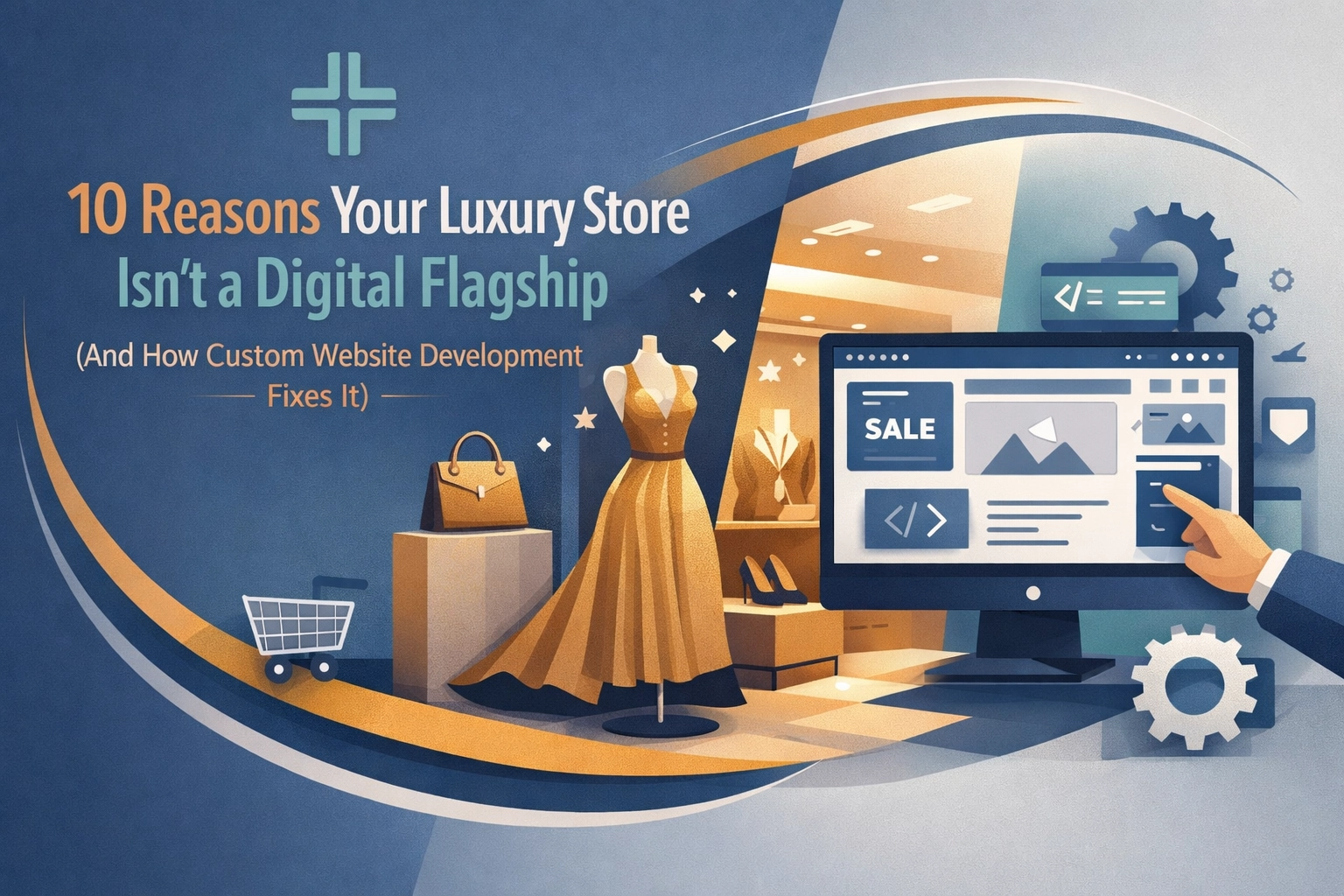 10 Reasons Your Luxury Store Isn’t a Digital Flagship (And How Custom Website Development Fixes It)