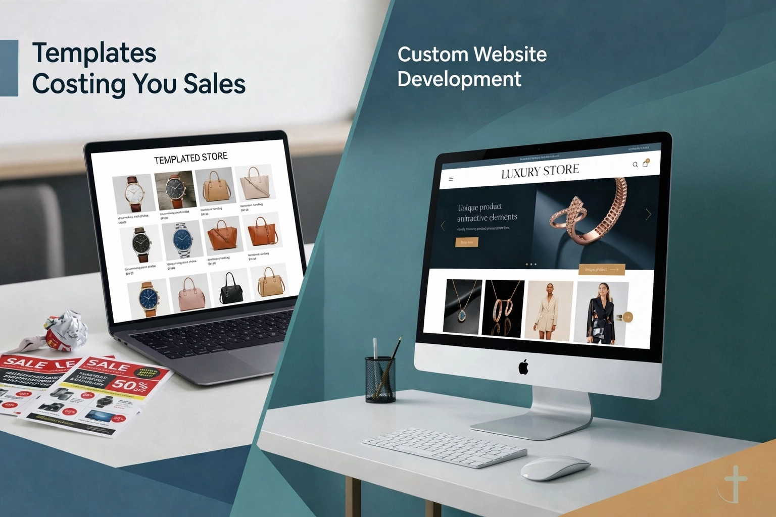 10 Reasons Your Luxury Store Needs Custom Website Development (And Why Templates are Costing You Sales)
