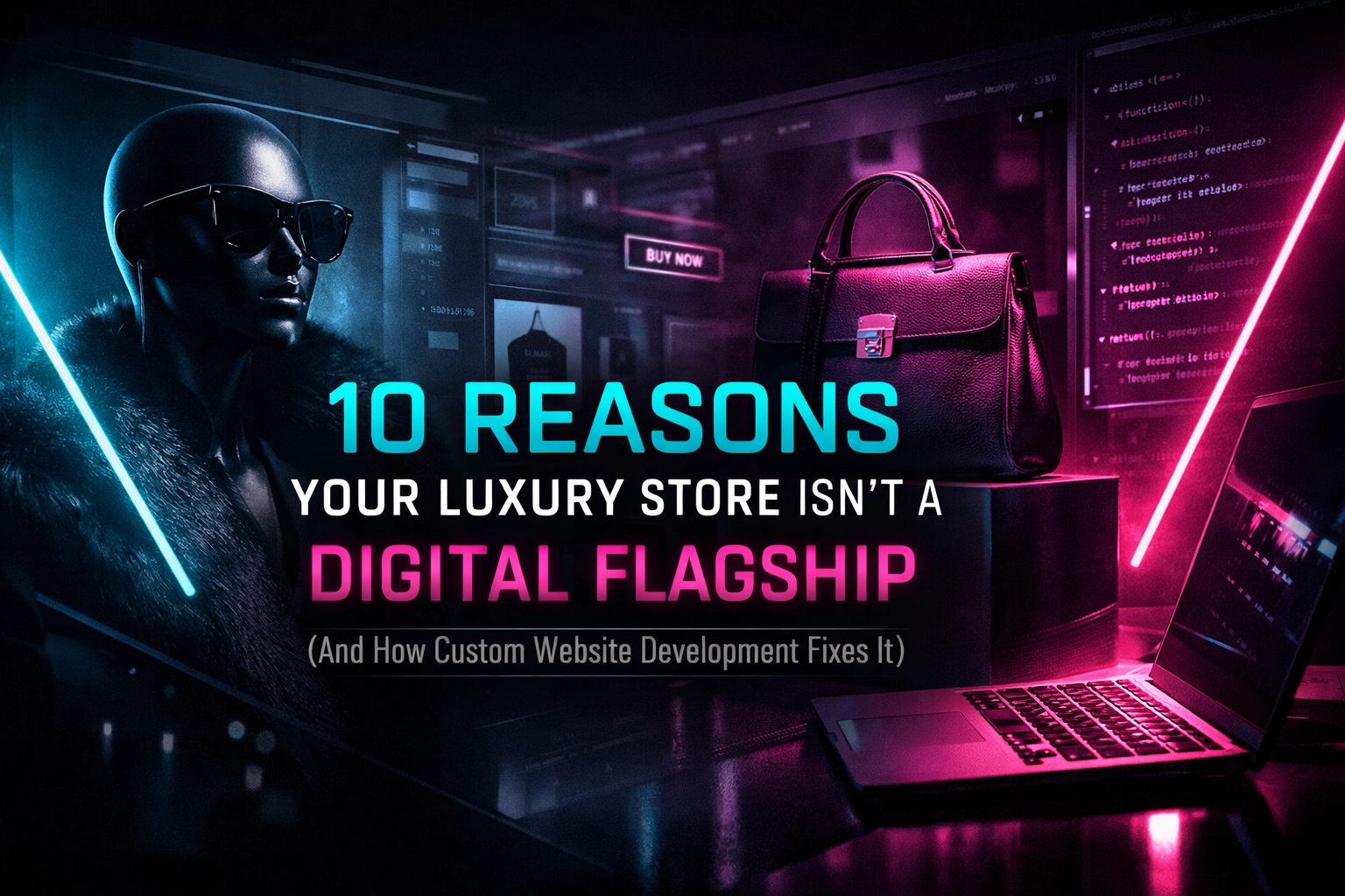 10 Reasons Your Luxury Store Isn’t a Digital Flagship (And How Custom Website Development Fixes It)