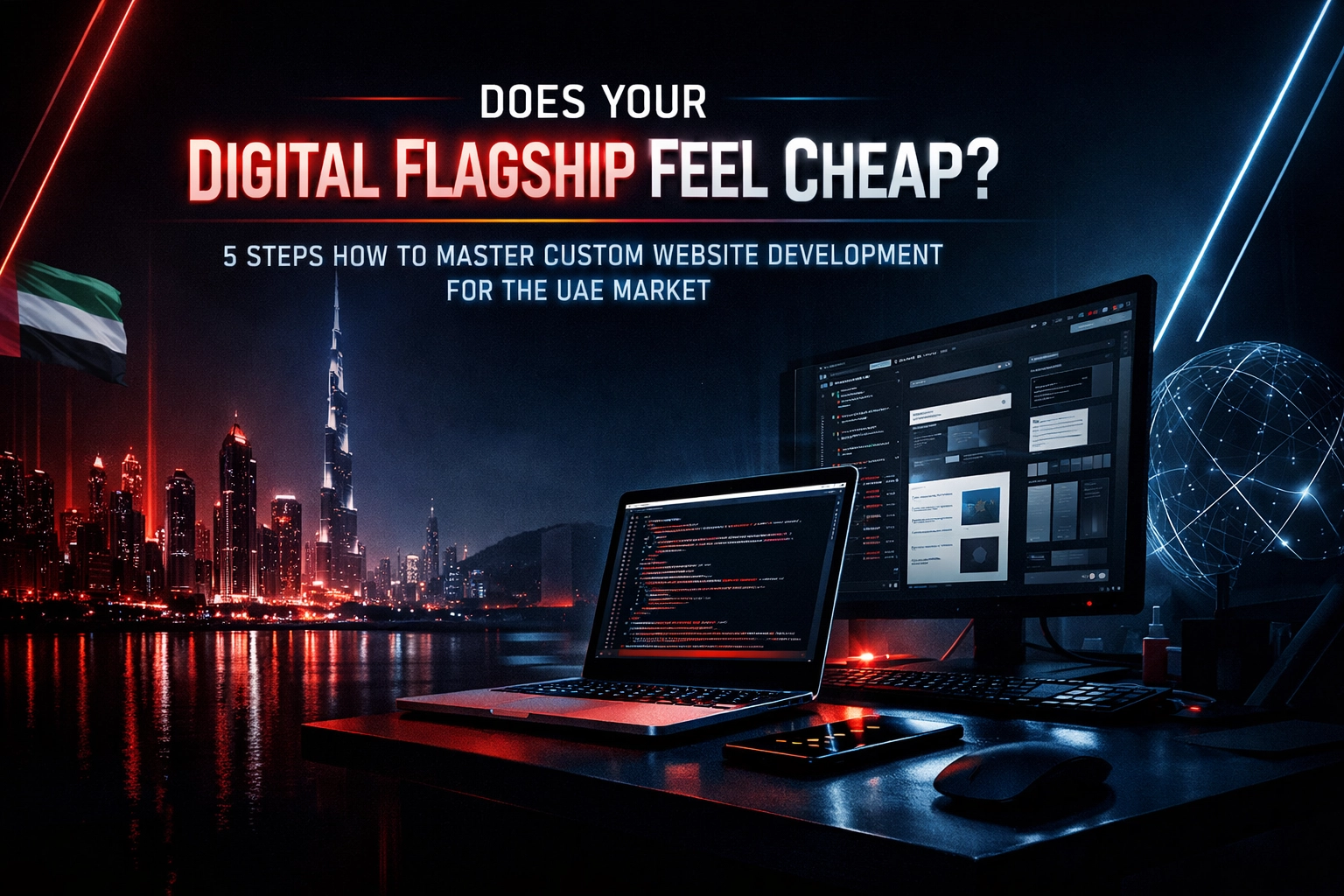 Does Your Digital Flagship Feel Cheap? 5 Steps How to Master Custom Website Development for the UAE Market