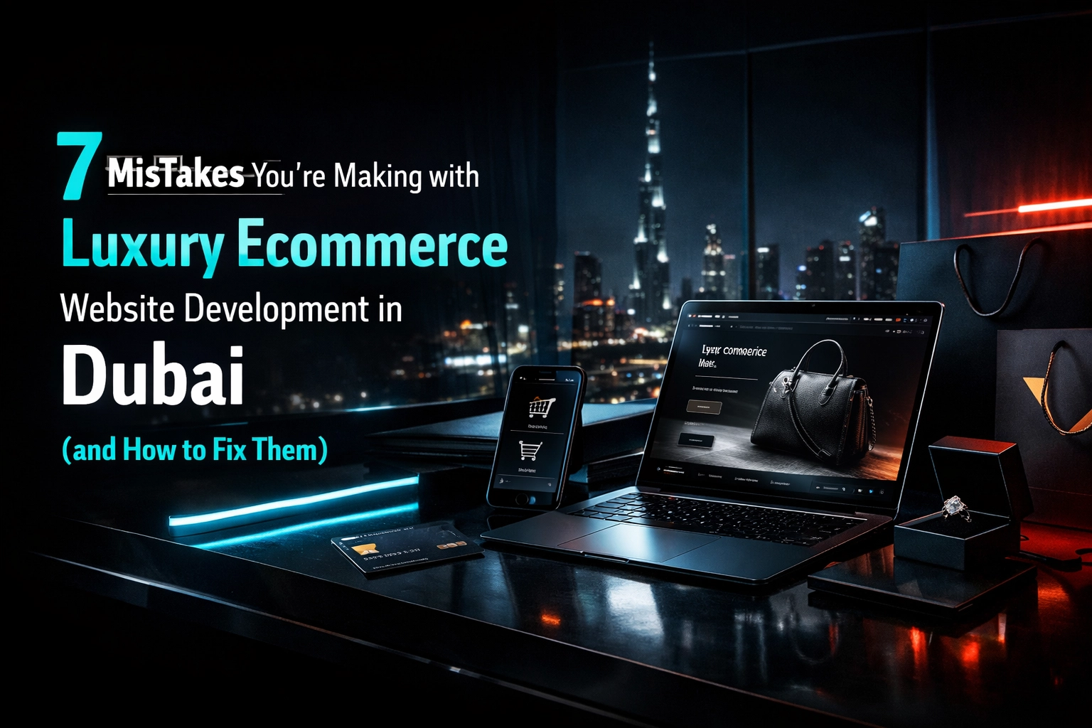 7 Mistakes You’re Making with Luxury Ecommerce Website Development in Dubai (and How to Fix Them)