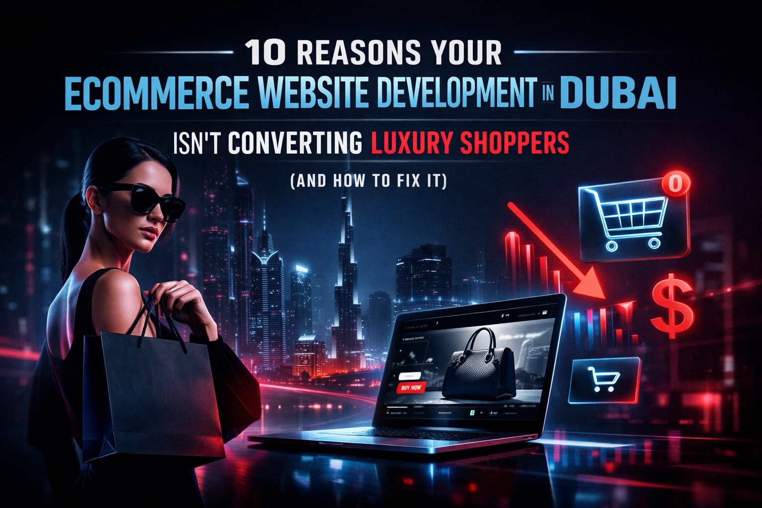 10 Reasons Your Ecommerce Website Development in Dubai Isn’t Converting Luxury Shoppers (And How to Fix It)
